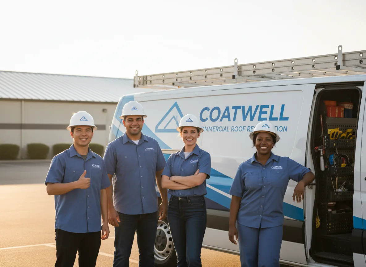 Commercial roof coating company in Gracey, KY